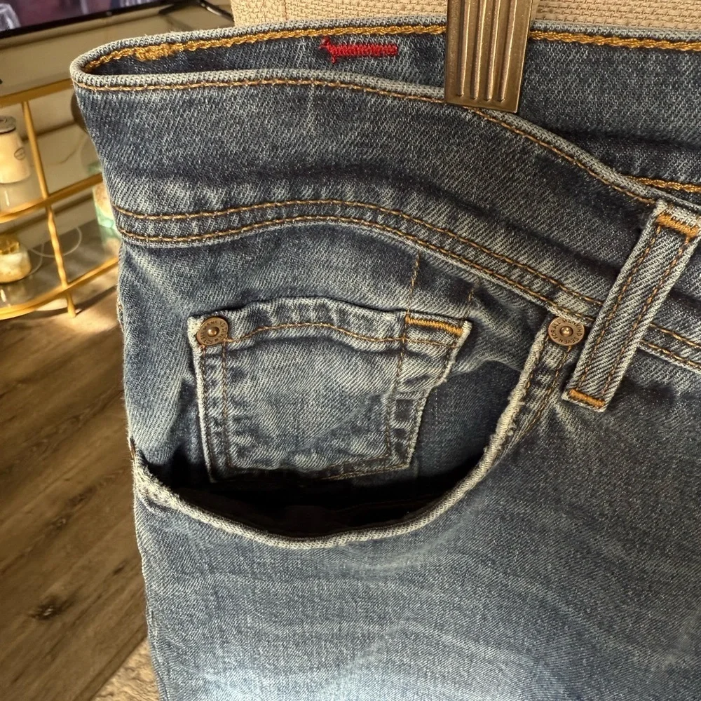7 For All Mankind Standard Jeans Men's 36 Blue Stretch Cotton Denim